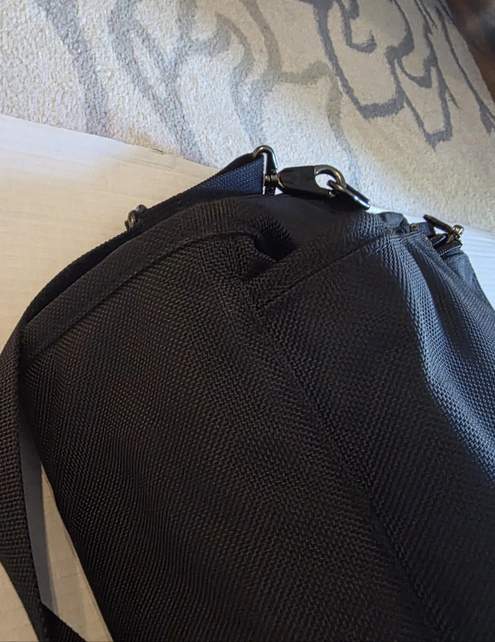 TUMI Men's Business & Travel Black Breifcase -26150D4.